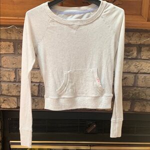 Womens/juniors Aeropostale “aero” long sleeved tee euc. Size x’s heather grey
